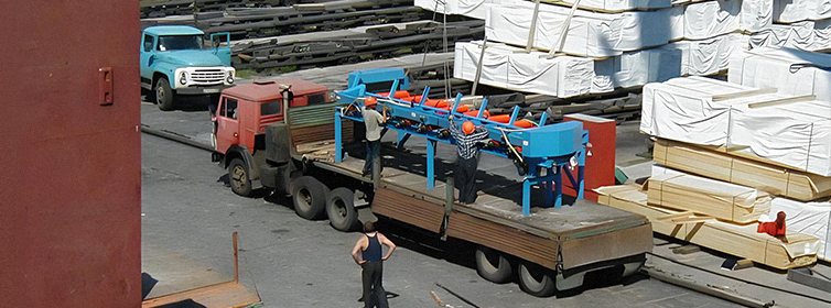Перевозка негабаритного оборудования для ЛДК №25 Германия — Архангельск